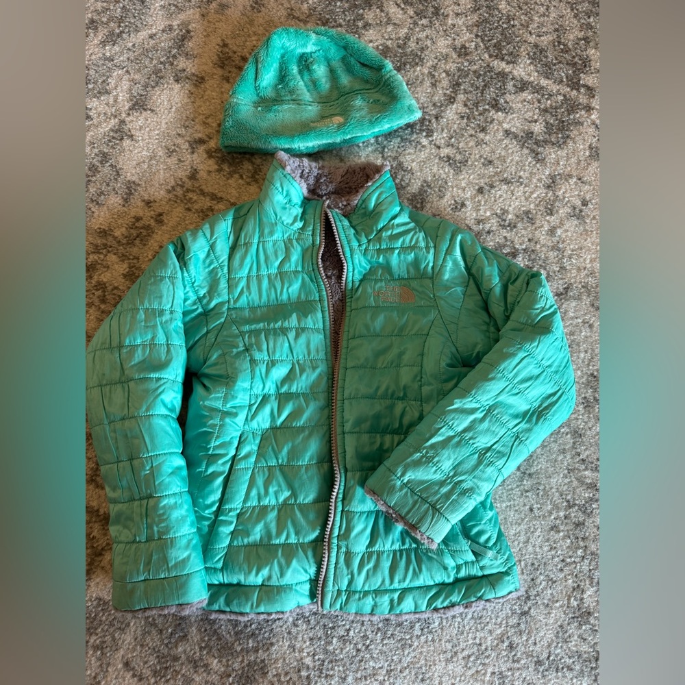 Girls North Face Mossbud Jacket